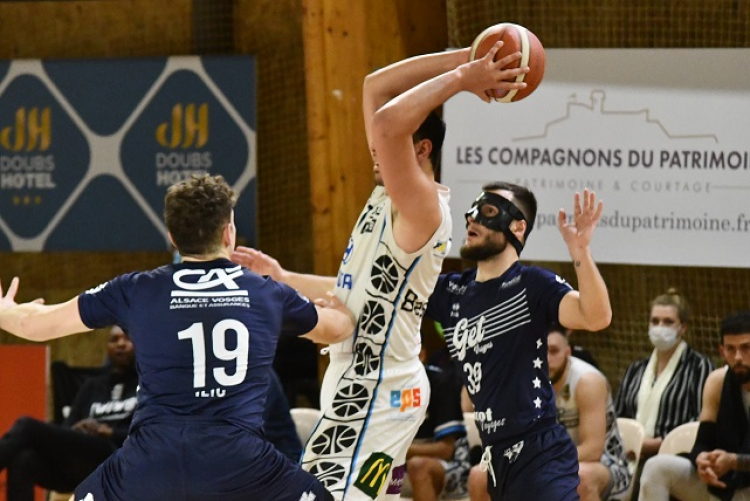 Basket / N1M : Le BesAC éliminé de la Coupe de France