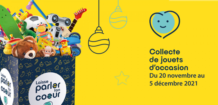 Collecte de jouets d&#039;occasion à la déchetterie de Besançon-Tilleroyes