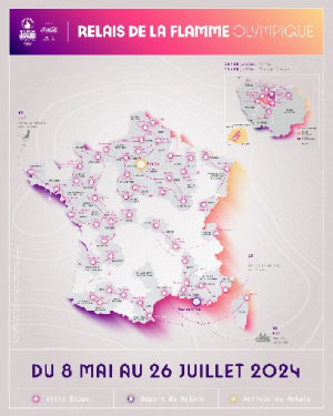 2024 : la flamme olympique attendue le 25 juin dans le Doubs