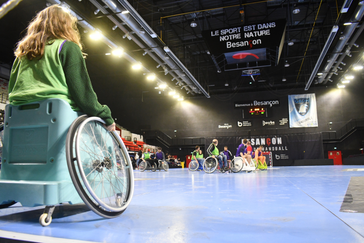 Semaine bisontine du handicap : Une journée d&#039;animations sportives au Palais des Sports