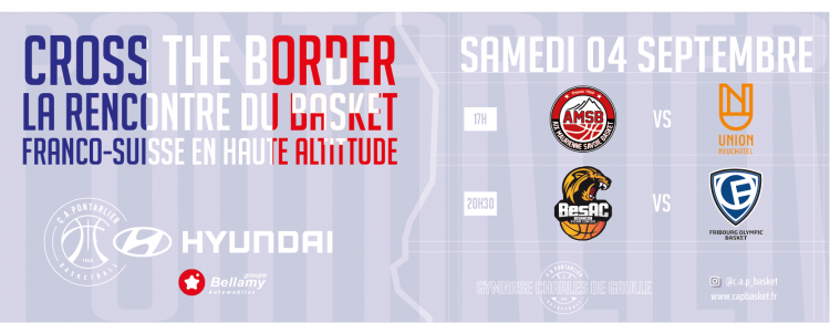 Pontarlier : Première édition du « Cross the Border » ce samedi 