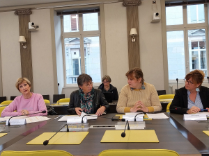 Sylvie Wanlin, Anne Vignot, Elise Aebischer, Valérie Haller