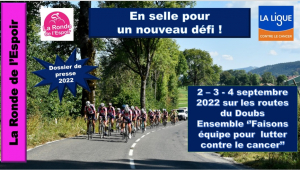 Doubs : 32è Ronde de l’Espoir au profit de  la lutte contre le cancer