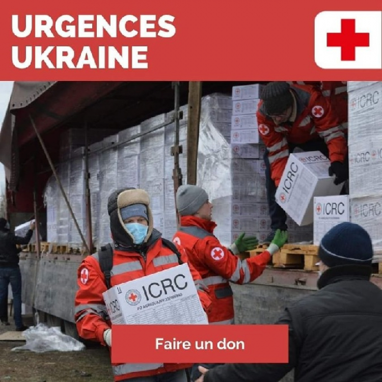 Guerre en Ukraine : Appel aux dons et aux hébergements