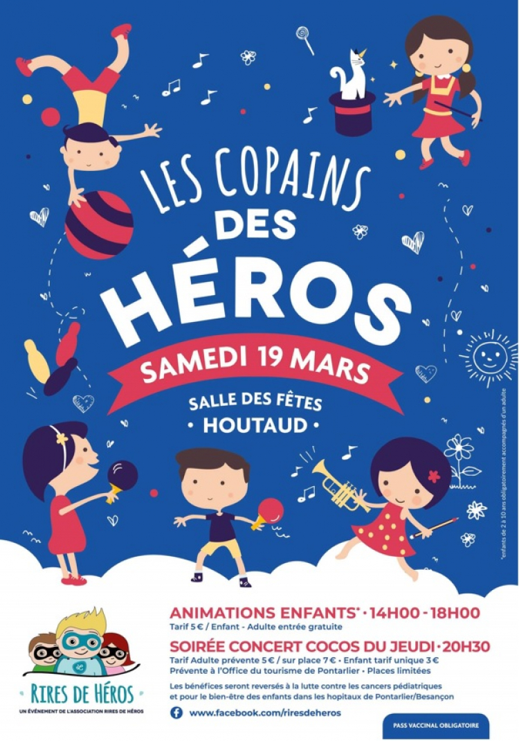Houtaud : l’association « Rire de Héros » pense aux petits francs-comtois hospitalisés
