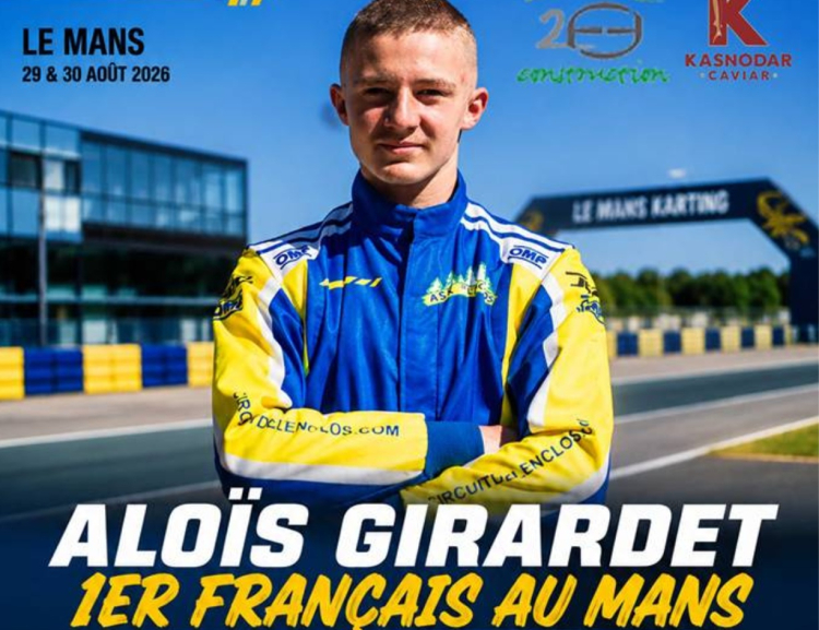 Karting : Alo&iuml;s Girardet monte en puissance avant le Mondial KZ2