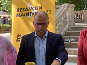 Ludovic Fagaut, chef de file de Besançon Maintenant