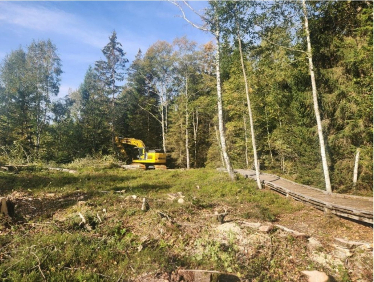 Frasne-Bouverans : Fermeture prolong&eacute;e des sentiers de la R&eacute;serve Naturelle pour des travaux de r&eacute;habilitation