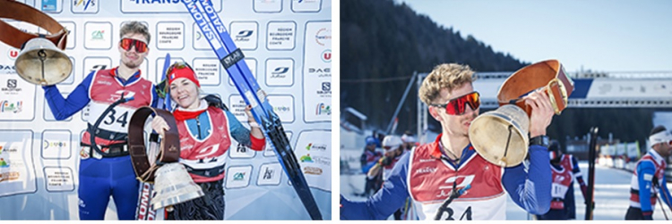 Émilien Louvrier et Céline Chopard Lallier remportent la Transju&#039; 2022 entre Lamoura et Chaux Neuve