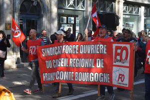 À Besançon, plus d&#039;un millier de manifestants pour la hausse des salaires