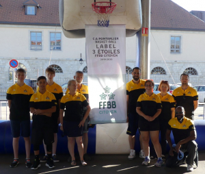 Sport : Le CA Pontarlier  confirme son label citoyen de la Fédération Française de Basket