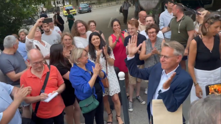 Eric Alauzet, réélu député, bat Stéphane Ravacley, le boulanger du Doubs