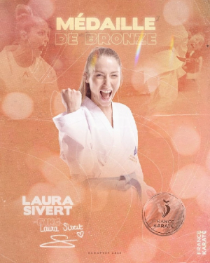 Karaté : Médaille historique pour Laura Sivert et le club Sauvegarde de Besançon