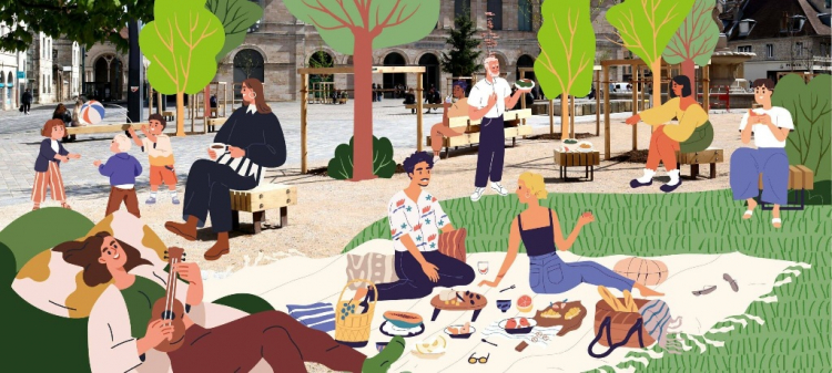 Sortie : le Déjeuner sur l’herbe de la Ville de Besançon