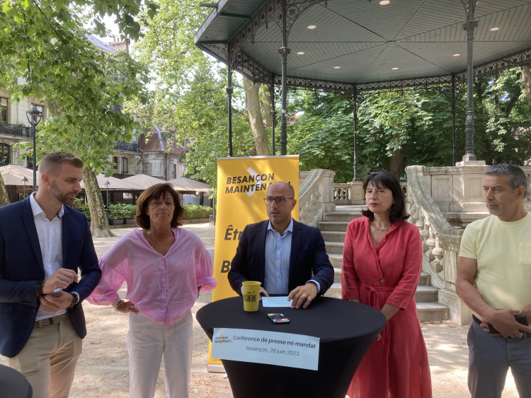 Politique  : Besançon Maintenant dresse le bilan d’Anne Vignot