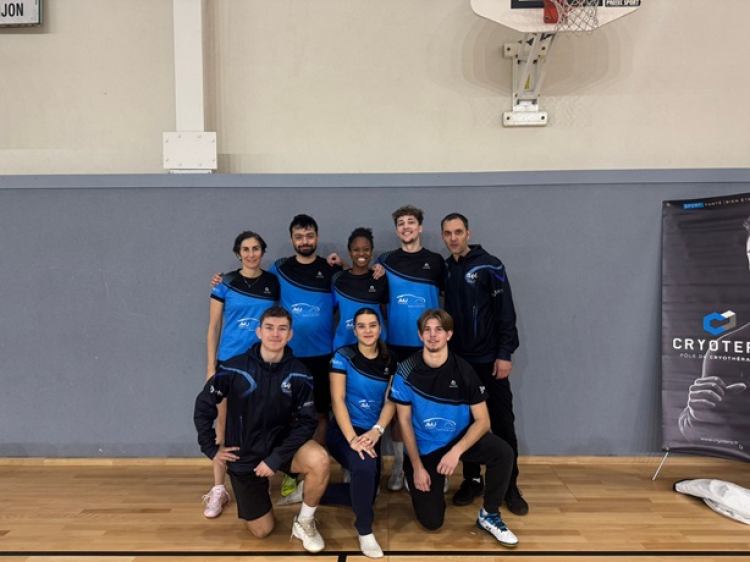 Badminton Val de Morteau : de précieux points pris à Dijon