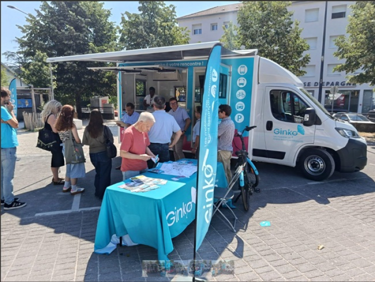 Mobilit&eacute; : Ginko lance une agence mobile pour aller au plus pr&egrave;s des habitants