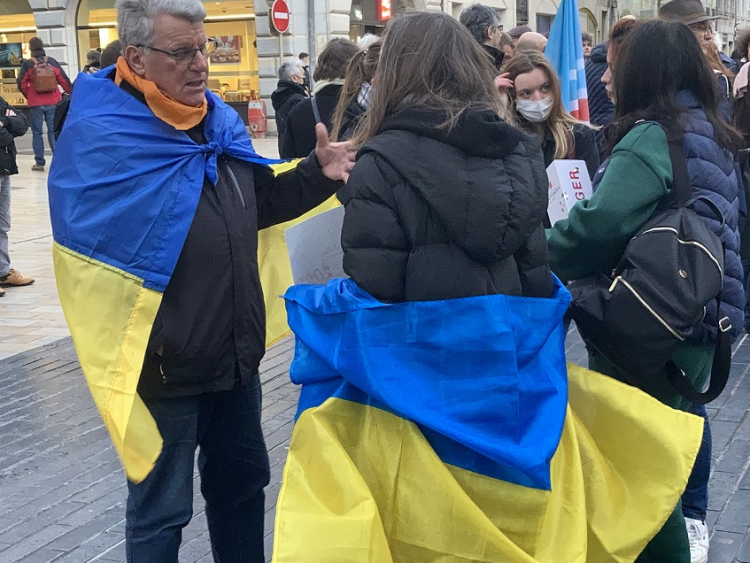 Courir en jaune et bleu pour soutenir l’Ukraine