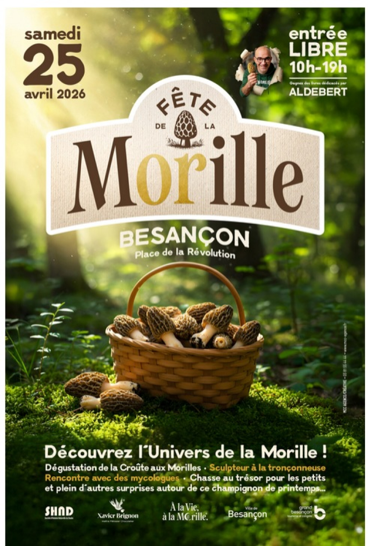 Besan&ccedil;on : la F&ecirc;te de la Morille fait sa premi&egrave;re &eacute;dition place de la R&eacute;volution