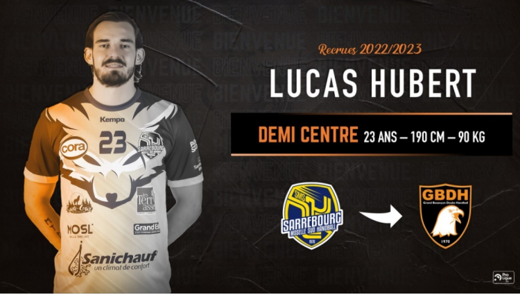 Handball / Prolique  : le GBDH tient sa troisième recrue