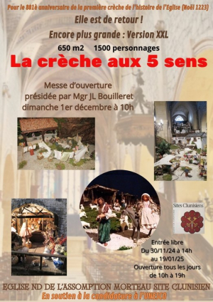 Morteau : à la découverte de la  crêche aux 5 sens et ses 1.500 personnages