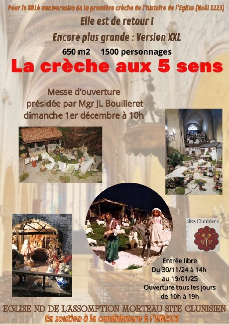 Morteau : à la découverte de la  crêche aux 5 sens et ses 1.500 personnages