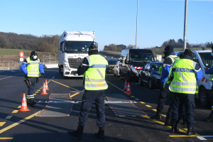 RN57 : Opération de contrôle des flux de transport routier de marchandises