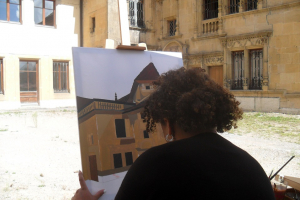 Morteau : Concours de peinture et de dessin dans la rue