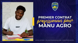 Sochaux / L2 : 1er contrat professionnel pour Manu Agro