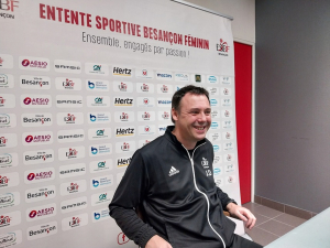 Jérôme Delarue, le coach bisontin
