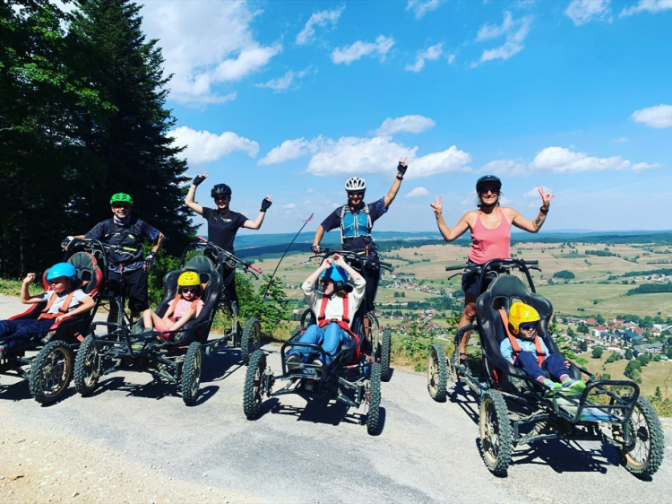 Apach&#039;Evasion, 19 jeunes partent faire le tour du Mont Blanc en tandem