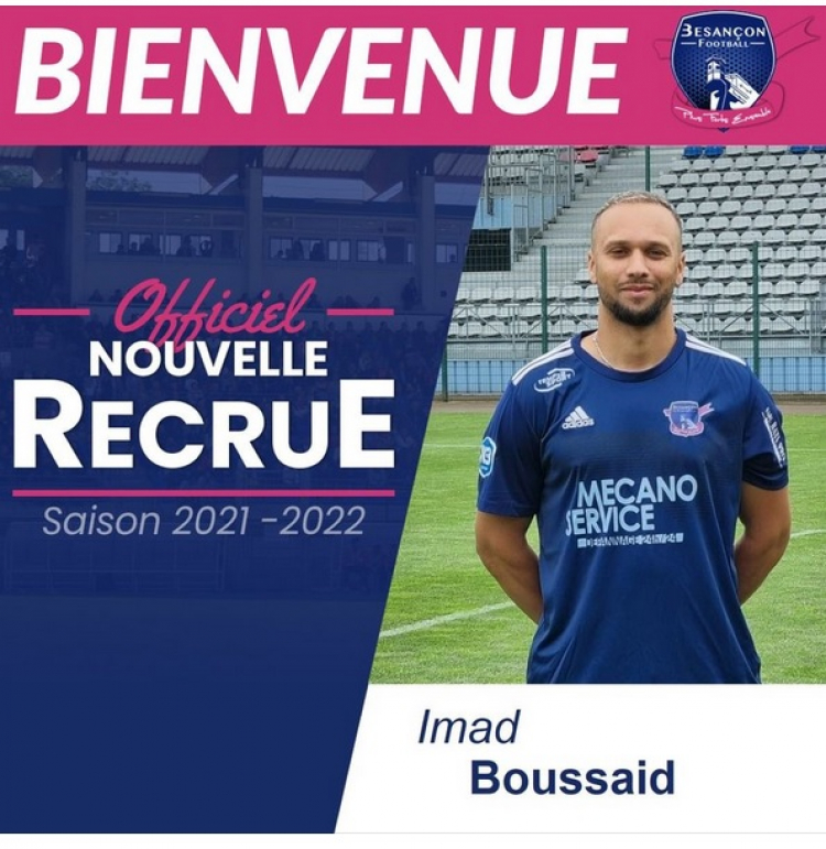 Foot / N3 : Retour à Besançon pour Imad Boussaïd