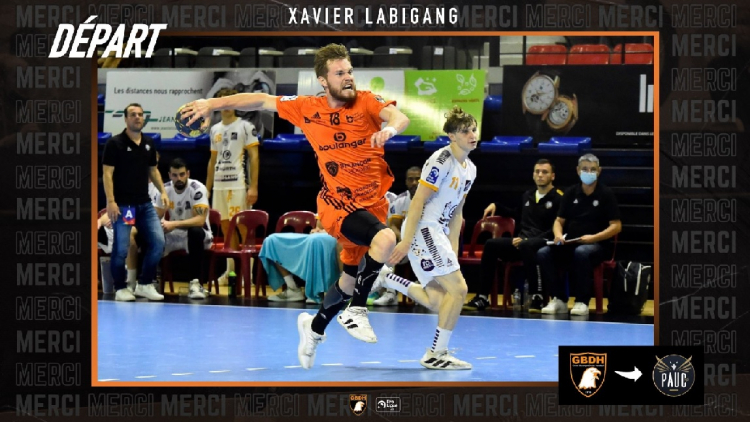 GBDH : Antoine Labigang quitte Besançon