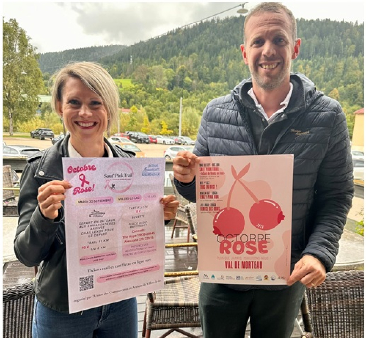 Villers-le-Lac se mobilise pour Octobre Rose : une première édition pleine d’élan solidaire
