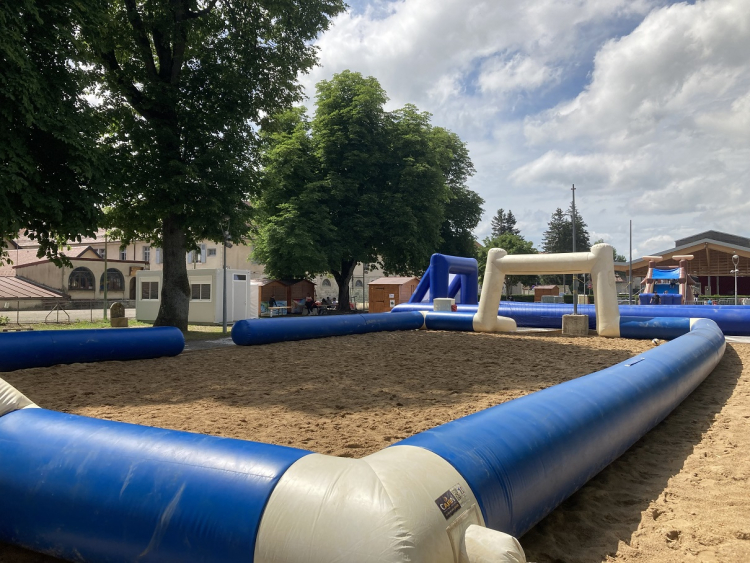 &Agrave; Pontarlier, la Ponta'Beach lance l'&eacute;t&eacute; en famille jusqu'au 12 juillet