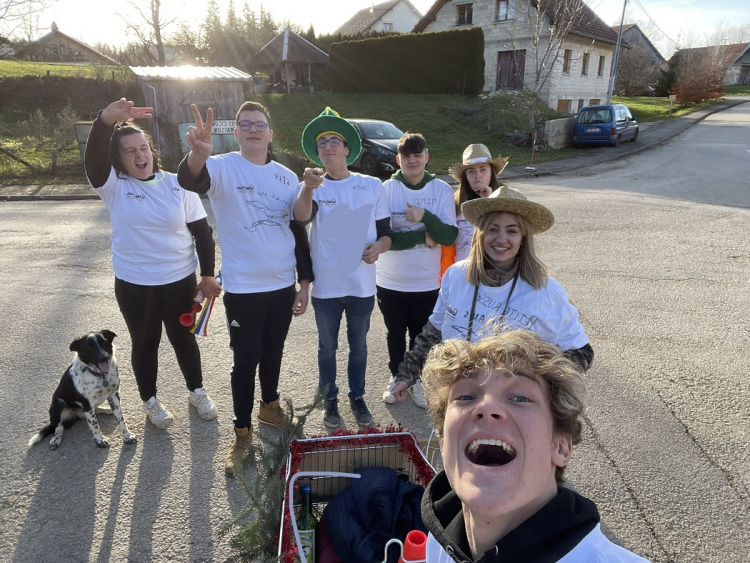 La bonne année des conscrits de Passonfontaine