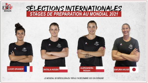 ESBF : Les quatre internationales ont rejoint leurs sélections