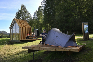 &quot;La Halte&quot;, une première aire de bivouac pour améliorer l&#039;offre touristique dans le Doubs