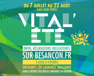 « Vital’été » à Besançon : Des sports et des loisirs gratuits pour tous