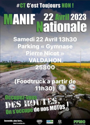 Valdahon : mobilisation des motards en colère ce samedi