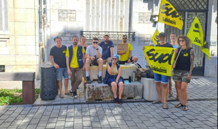Besan&ccedil;on : cinqui&egrave;me jour de mobilisation des facteurs de Proudhon