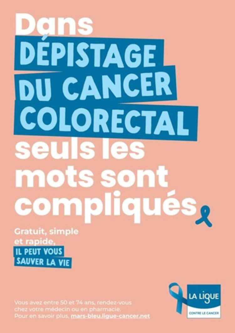 Mars Bleu : séminaire tout public sur le cancer colorectal