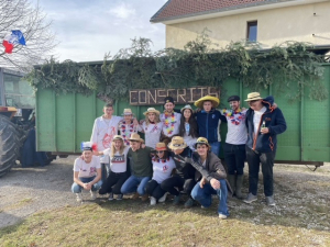 La bonne année des conscrits des Monts de Villers