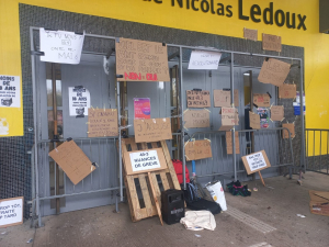 Besançon : blocus au lycée Nicolas Ledoux