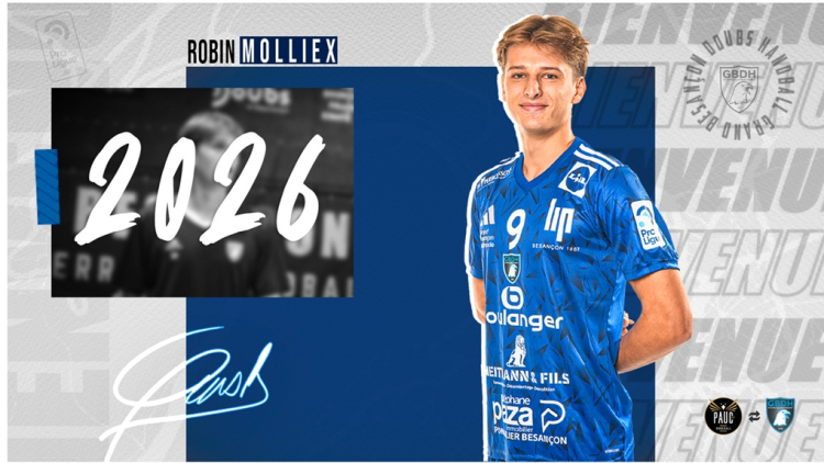 Handball / Proligue : Robin Molliex rejoint le GBDH