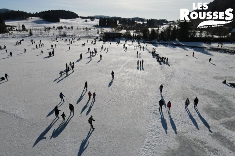Lac gelé des Rousses : la commune fait savoir