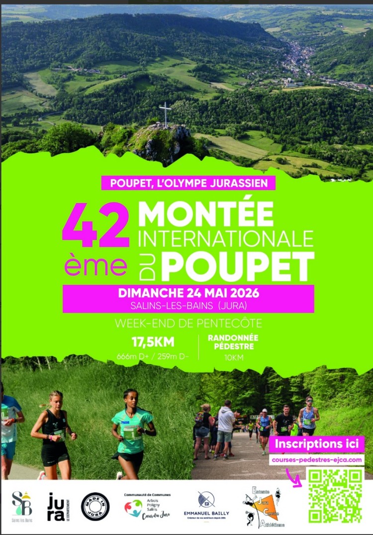 Salins-les-Bains : Plus de 500 coureurs attendus pour l&rsquo;assaut du Poupet