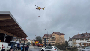 Pontarlier : Dragon 25 porte secours à un pêcheur en difficulté