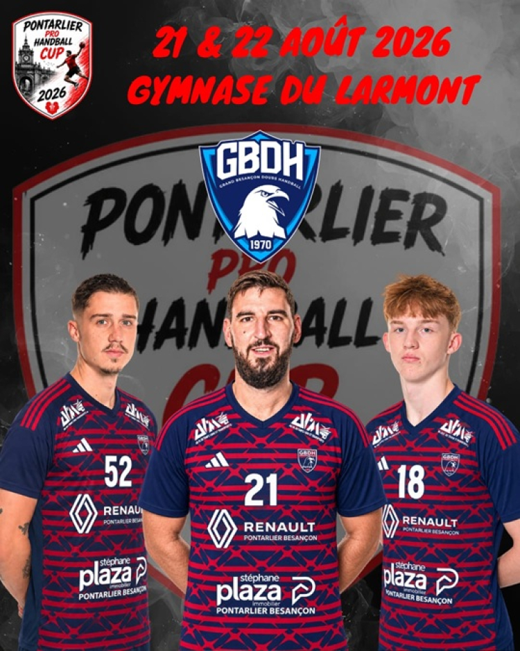 Sports : Pontarlier accueille la premi&egrave;re Pro Handball Cup