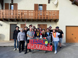 Les meilleurs vœux des conscrits d&#039;Avoudrey